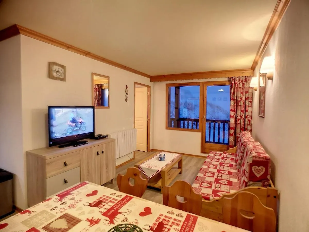 Les Menuires - Joli 3 Pieces, 6 Pers, Pied Des Pistes, Parking Gratuit - Fr-1-178-166 Apartment Saint-Martin-de-Belleville France